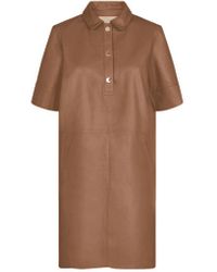 mos mosh ester leather dress