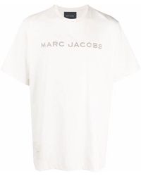 Marc Jacobs Cotton Black Upside-down Logo T-shirt for Men - Lyst