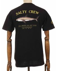 Salty Crew Bruce Premium Tee - Small, - Black