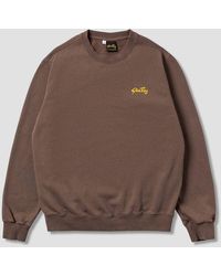 Stan Ray Gold Standard Crew Sweatshirt - Oil - Brown