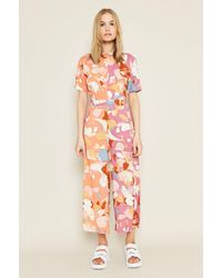 Native Youth The Terrazzo Jumpsuit - Pink