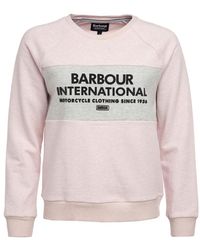 barbour international sweatshirt women's