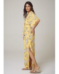 seafolly sunflower maxi dress