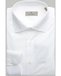 canali white dress shirt