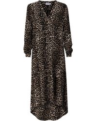 COSTER COPENHAGEN Dress In Leopard Print - Leo Print - Multicolour