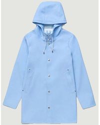 Stutterheim Raincoat Stockholm Light Blue