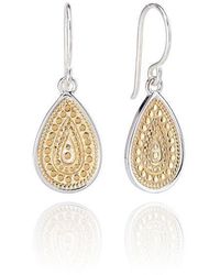 Anna Beck - Dotted Tear Drop Earrings - Lyst