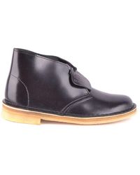 clarks black boots sale