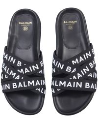 Balmain Other Materials Sandals - Black