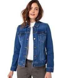 liverpool white denim jacket