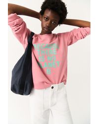 Ecoalf New Because Sweatshirt - Pink