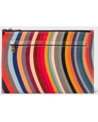 Paul Smith Pouch Bag Swirl W1a-6673-dswirl-90 - Multicolour