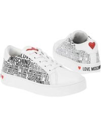 Moschino Other Materials Trainers - White