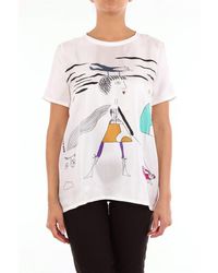 Max Mara White Short-sleeved T-shirt