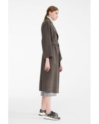 Weekend by Maxmara Weekend Maxmara Orense Medium Grey Wool Coat - Gray