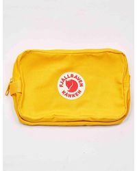 kanken navy warm yellow