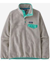 Patagonia Jersey Ws Lightweight Synchilla® Snap -t® Fleece - Gray