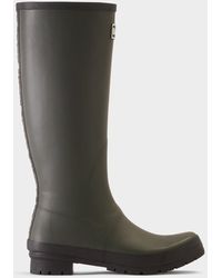 barbour kingham rubber rain boots