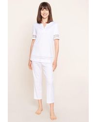 Féraud Couture Logo Pyjama - White