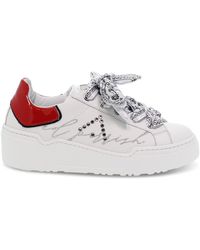 ED PARRISH Other Materials Sneakers - White