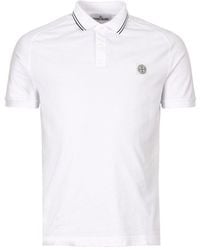 black stone island polo