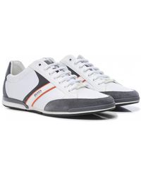 hugo boss saturn trainers white