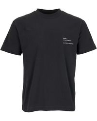 Purple Brand Textured Jersey T-shirt In Monogram in Black for Men | Lyst