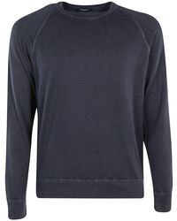 Drumohr Wool Sweatshirt - Blue