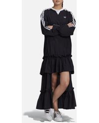 black adidas dress