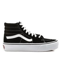 all black vans high top