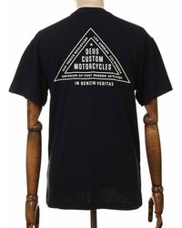 Deus Ex Machina Cotton In Benzin Veritas Praise Tee in Black for Men - Lyst