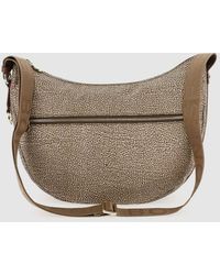 Borbonese Small Shoulder Bag Black | Crossbodytas | fashionette