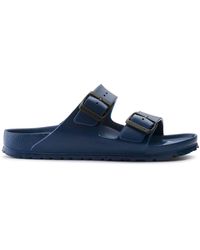 navy patent birkenstocks