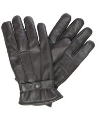 barbour insulated leather gloves