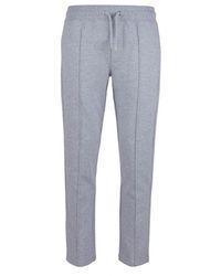 Stenströms Cotton Jersey Pants 4400492487300 - Gray