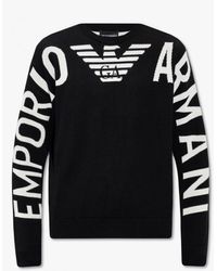 Emporio Armani Sweaters and knitwear for Men | Online Sale up to 59% off |  Lyst
