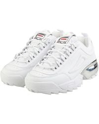fila disruptor black and white