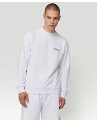 Dondup Long Sleeve Sweatshirt With Logo - White
