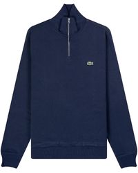 lacoste half zip