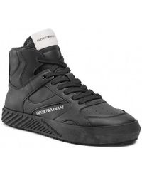 Emporio Armani High-top sneakers for Men - Up to 56% off at Lyst.com