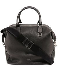 Dolce & Gabbana Leather Duffle Bag - Black
