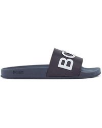 BOSS by HUGO BOSS Sandals, slides and flip flops for Men | Online Sale up  to 58% off | Lyst