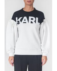 Karl Lagerfeld Long-sleeved tops for Women | Online Sale up to 57 