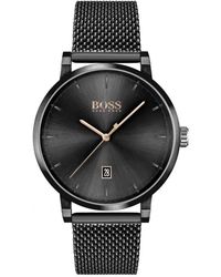 boss black watches