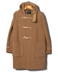 Gloverall 70th Anniversary Monty Duffle Coat Camel - Brown