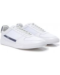 mens white boss trainers