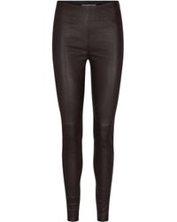 womens leather pants sale