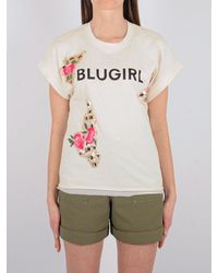 Blugirl Blumarine T-shirts for Women | Online Sale up to 82% off 