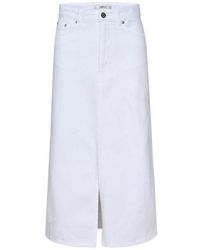 Gestuz Denagz Skirt -bright White