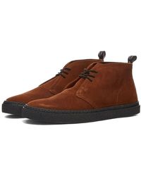 Fred Perry Hawley Suede Boot Ginger - Brown